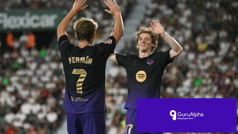 Barcelona Demolishes Elche as Atletico Madrid Falters Against Resilient Villarreal