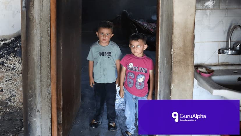 Israeli Settlers Torch Palestinian Home with Family Inside