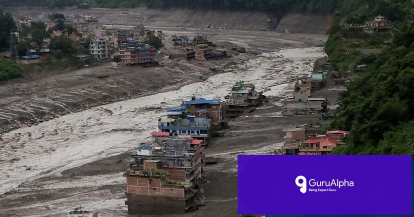 Nepal-Tibet Border Flash Flood Leaves 400 Missing, Including 33 British Trekkers