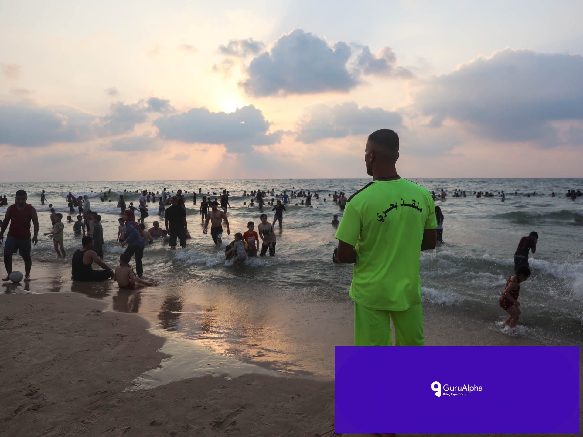 Armed Only With Whistles: Gaza Lifeguards Face Sea Rescues Without Gear