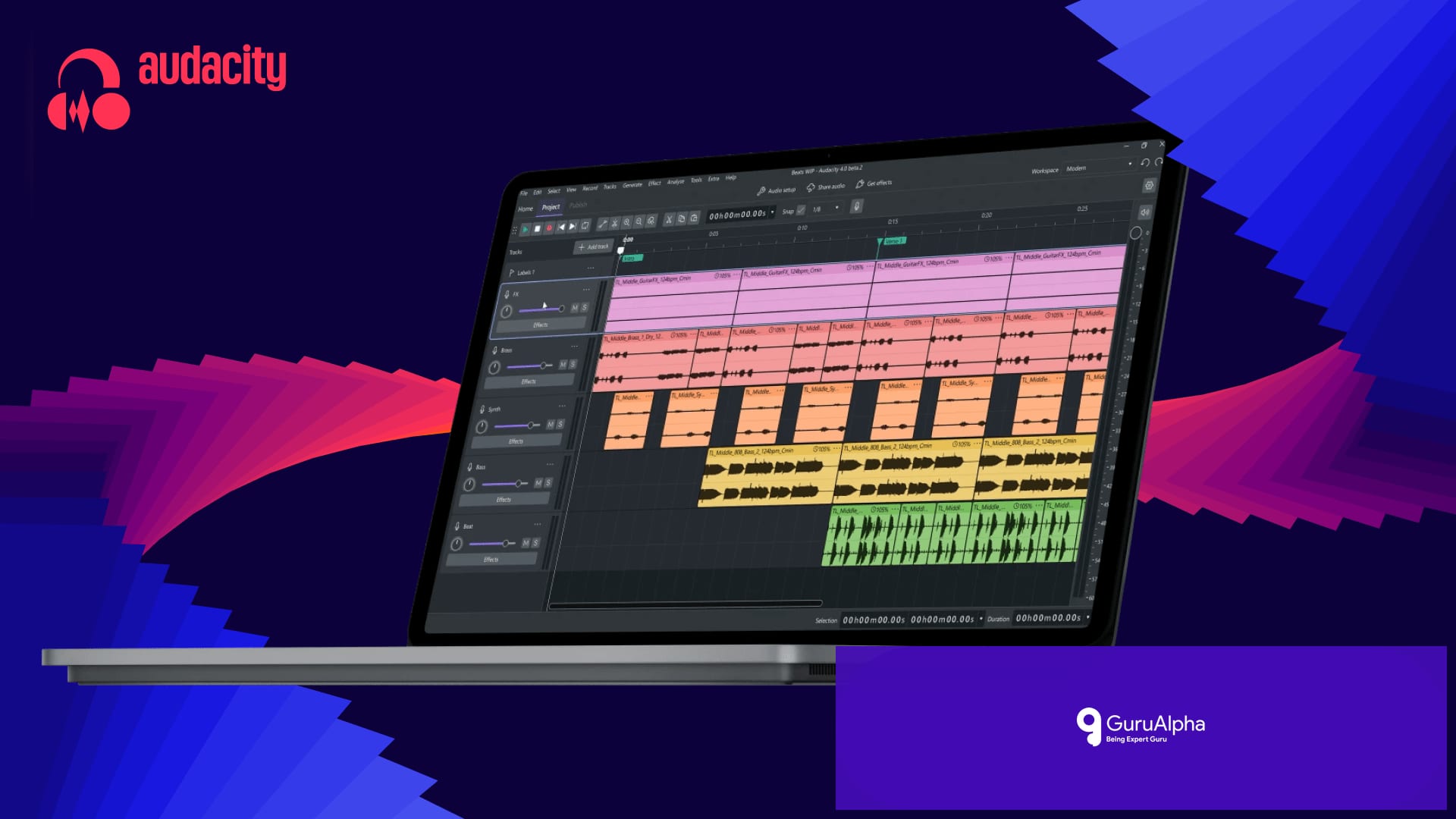 Audacity 4 Overhauls Open Source Audio With Non Destructive Editing Workflow