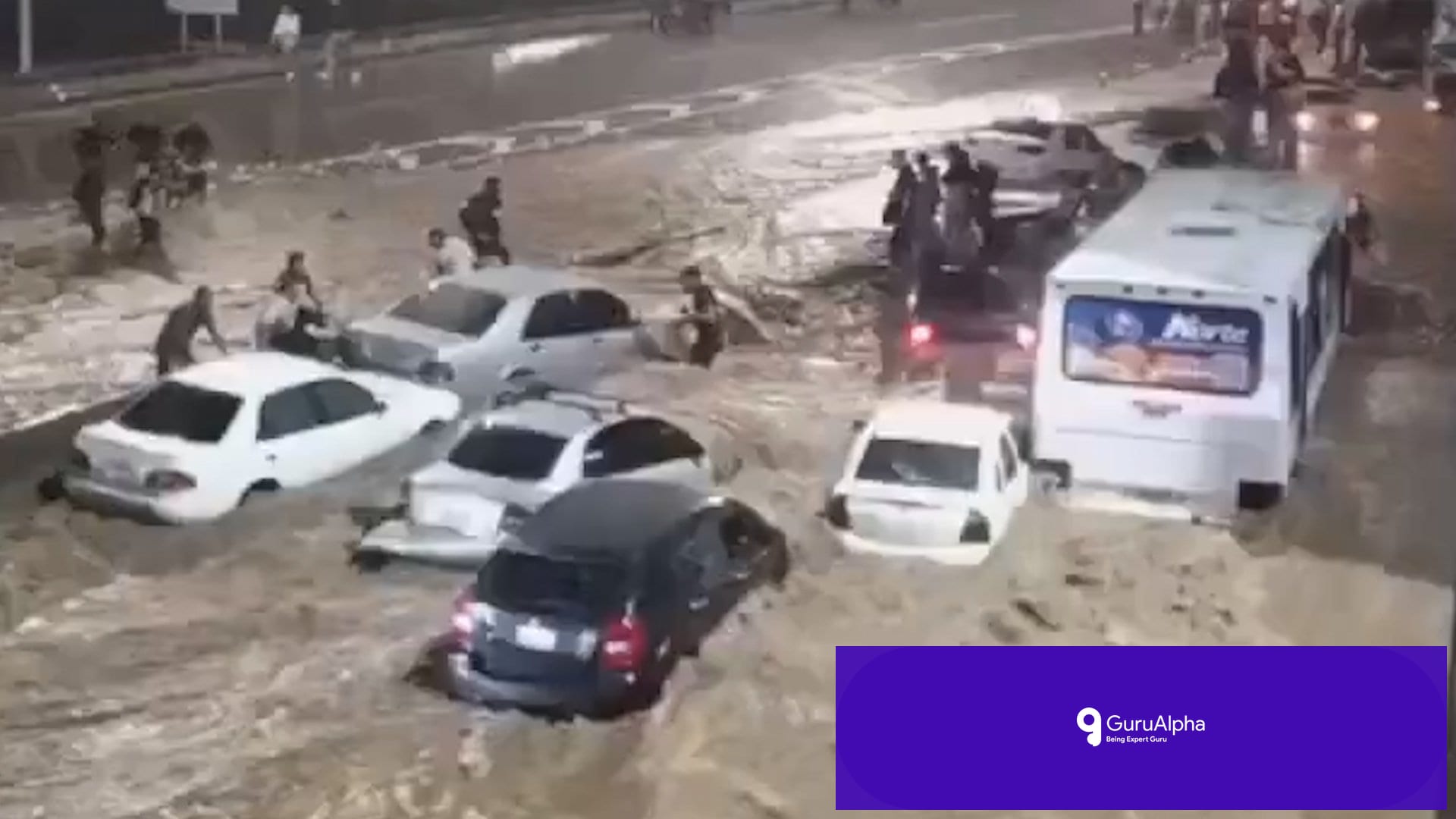 Caracas Inundated as Guaire River Overflows After Violent Tropical Deluge