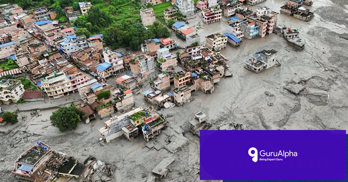 Himalayan Glacial Collapse Triggers Devastating Nepal-Tibet Flood, 1,500 Missing