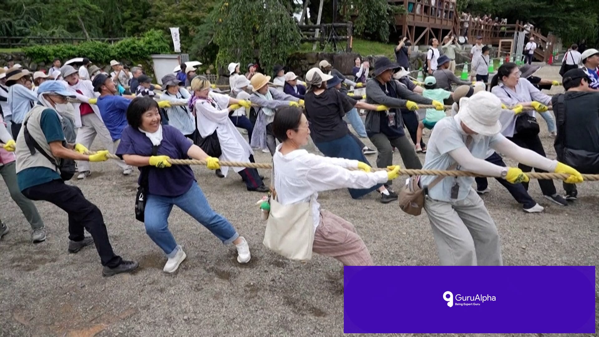 How Thousands of Japanese Citizens Are Pulling a 400-Year-Old Castle by Hand