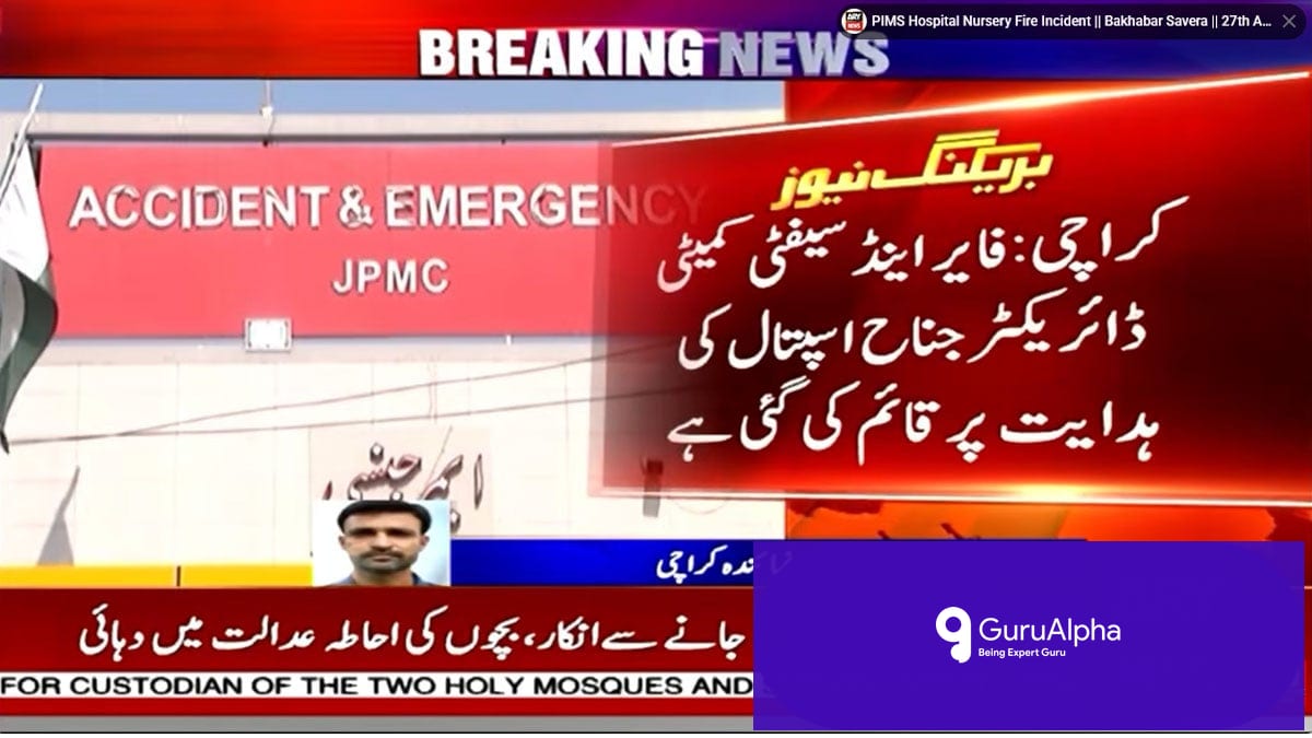 Karachi's Jinnah Hospital Mobilizes Emergency Safety Panel Following Tragic PIMS Fire