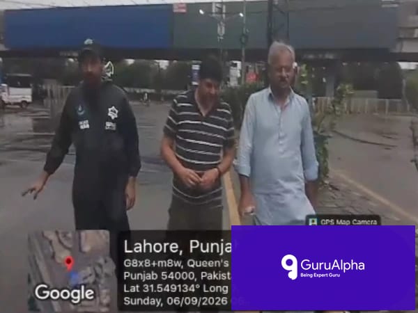 MD WASA Mobilizes Heavy Drainage Contingent Across Lahore Rain Hotspots