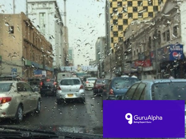 Monsoon Clouds Bring Brief Relief to Karachi as Coastal Humidity Surges