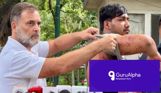 Rahul Gandhi Leads New Delhi Sit-in Over Student Pellet Gun Injuries