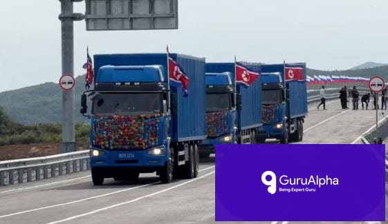 Russia and North Korea Open First Road Bridge Across Tumen River
