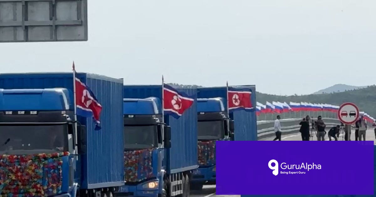 Russia and North Korea Open First Road Bridge Across Tumen River Border