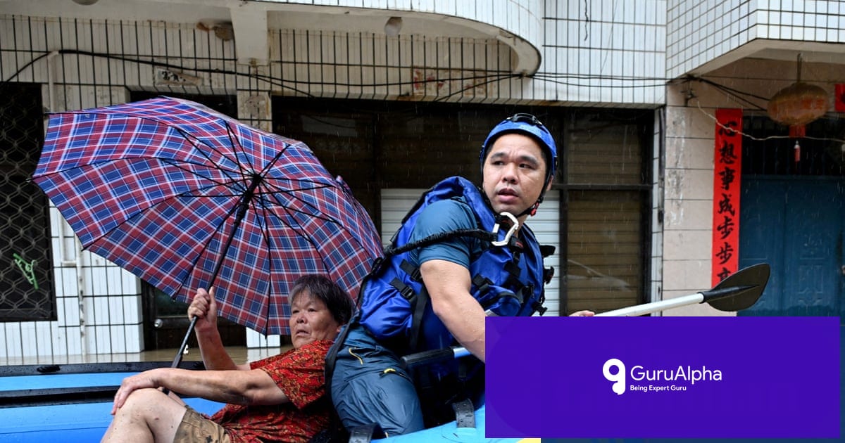 Typhoon Saudel Deluge Displaces 600,000 in China Amid Global Weather Crises